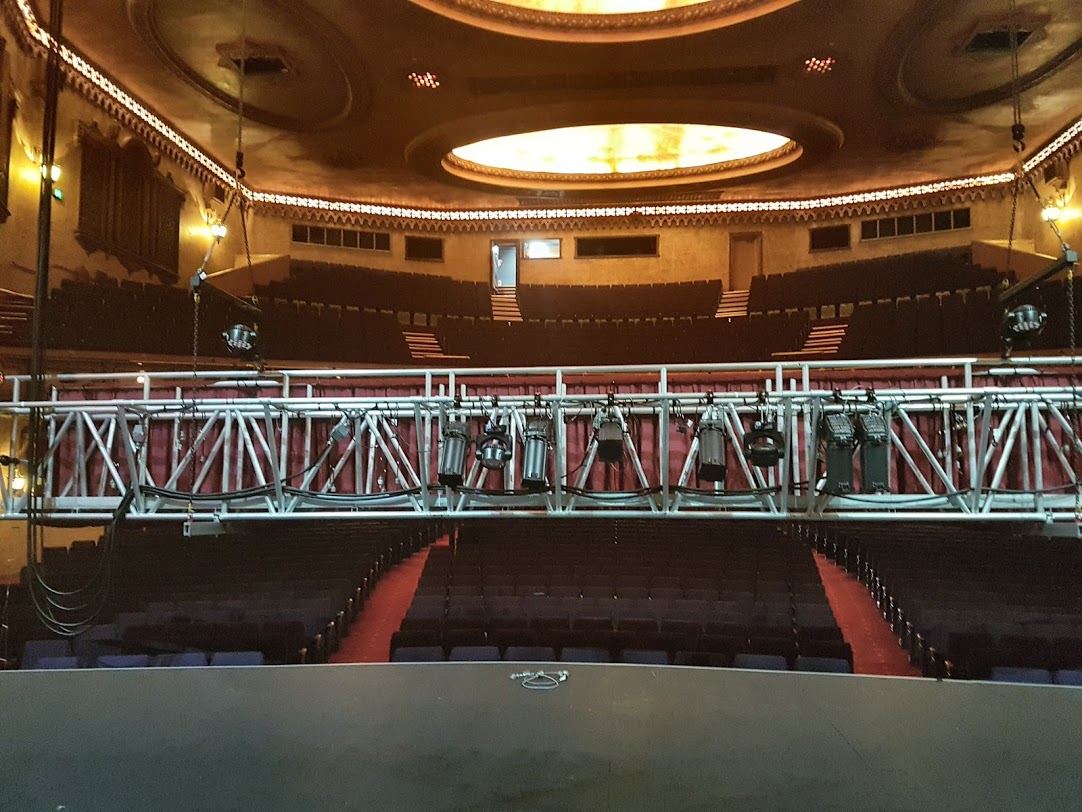 Backstage area of a theatre